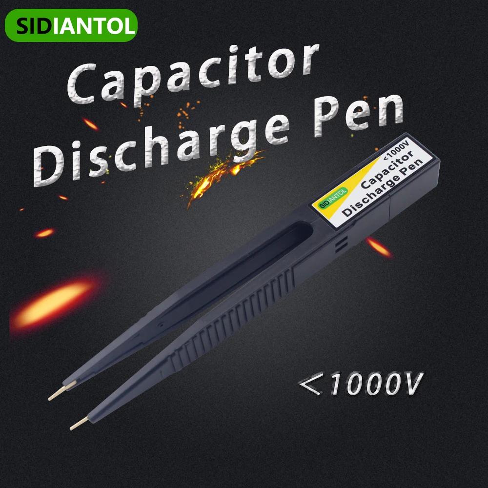 Stylo de décharge de condensateur, outil de décharge rapide haute tension, déchargeur numérique Spar