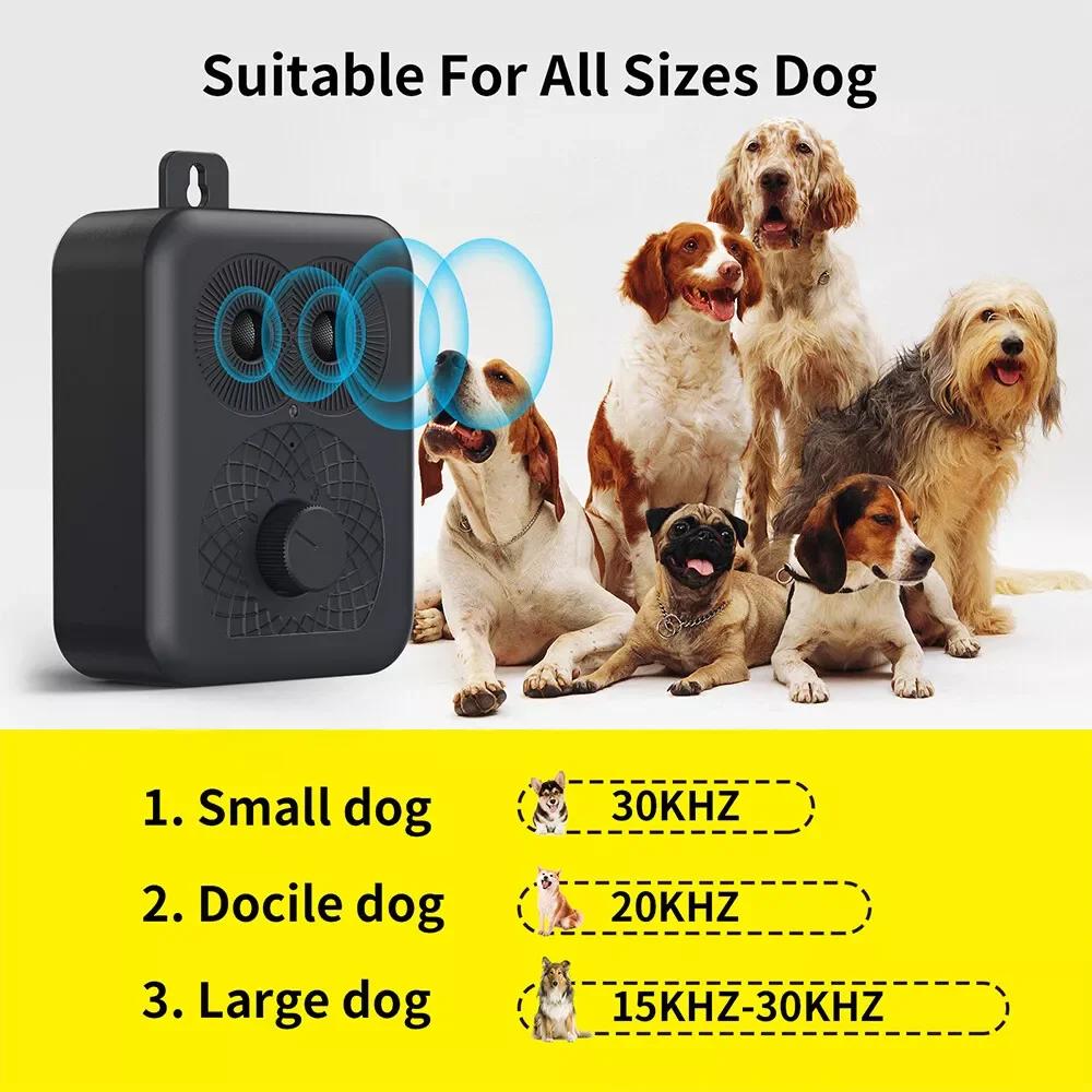 Dispositif anti-aboiement à ultrasons pour animaux de compagnie, contrôle des aboiements de chien, 1