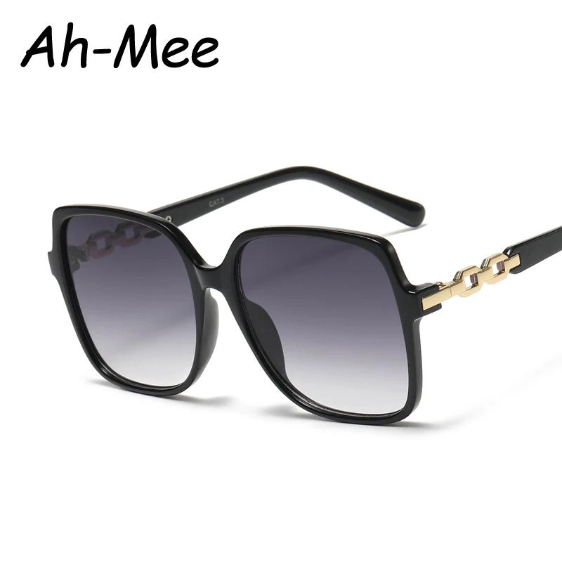 Mode carré à la mode cyclisme lunettes de soleil femmes grand cadre coloré lunettes de soleil femme