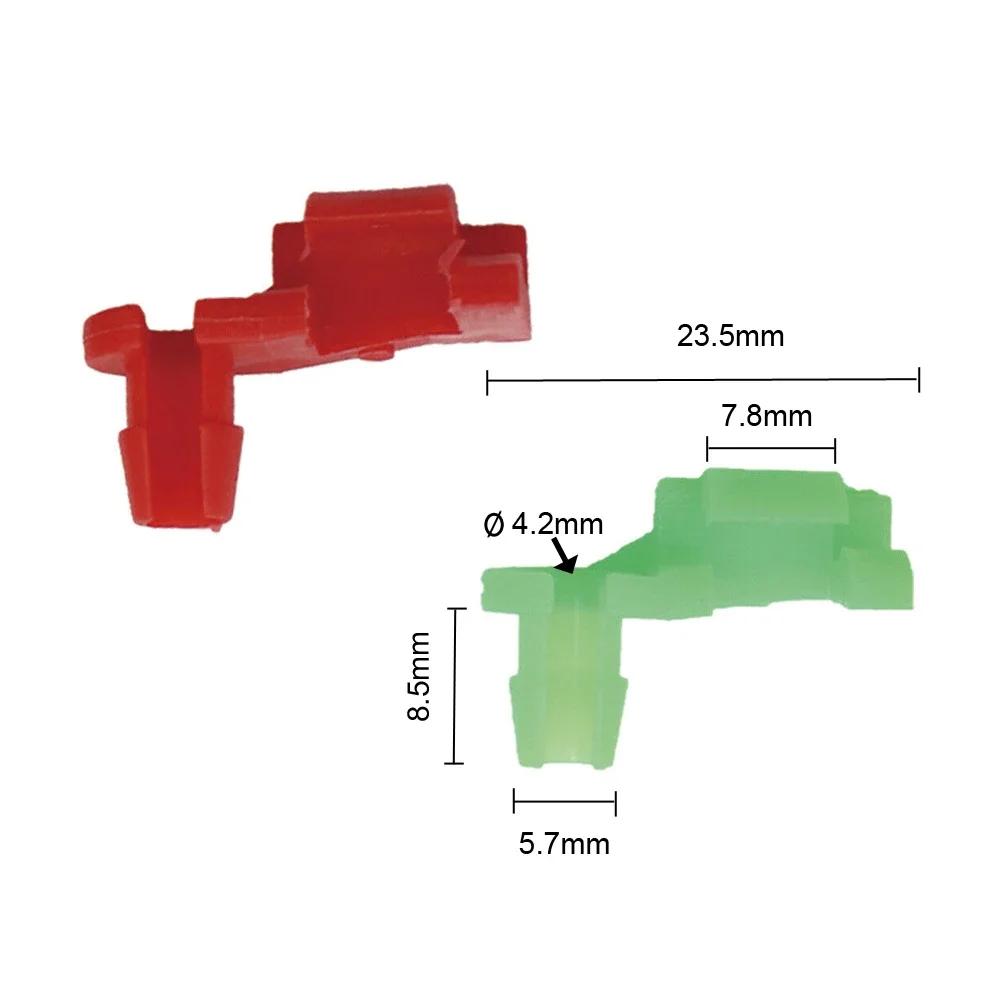Clips de tige de verrouillage de porte de voiture en plastique et Nylon, 24 pièces, attaches de pous