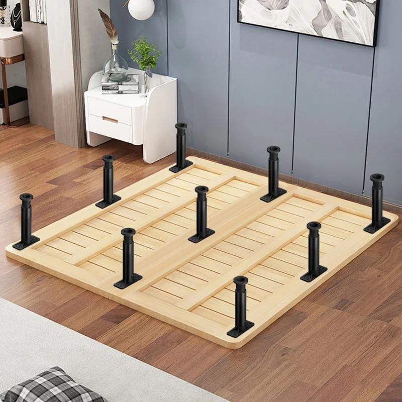 Pied de support Rap-Duty réglable télescopique pour cadres de lit et meubles, acier plastique robust