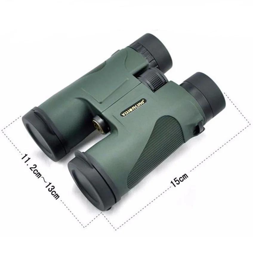 Visionking longue portée 10x42 chasse Camping jumelles BAK-4 FMC étanche puissant télescope Prismati