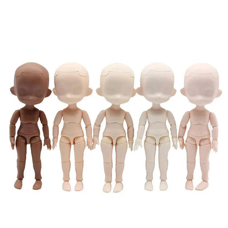 Corps OB11 ou tête cgc rose/normal/blanc/coffe peau corps 1/12 Bjd poupée accessoires habiller jouet