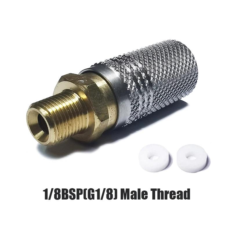 Air HPA Soft Rainbow Air Charging Quick Release Adapter Socket, 8mm Male Continents, Accessoires, 1,