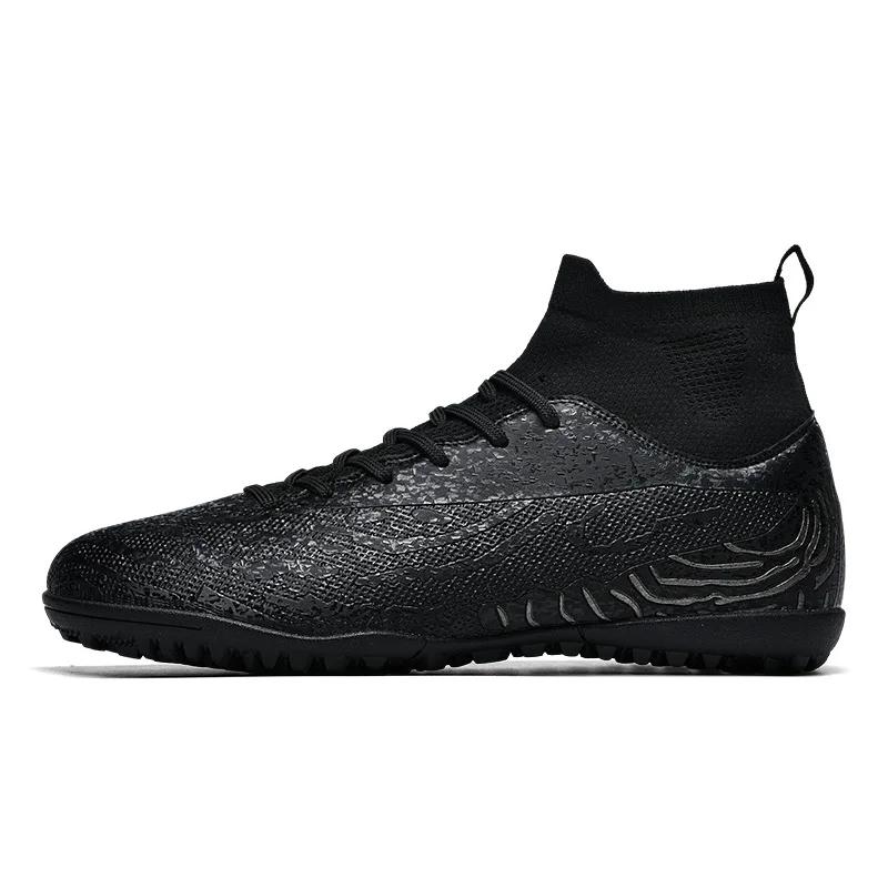 Nouveaux hommes Sport chaussures de Football formation garçons bottes de Football en plein air adult