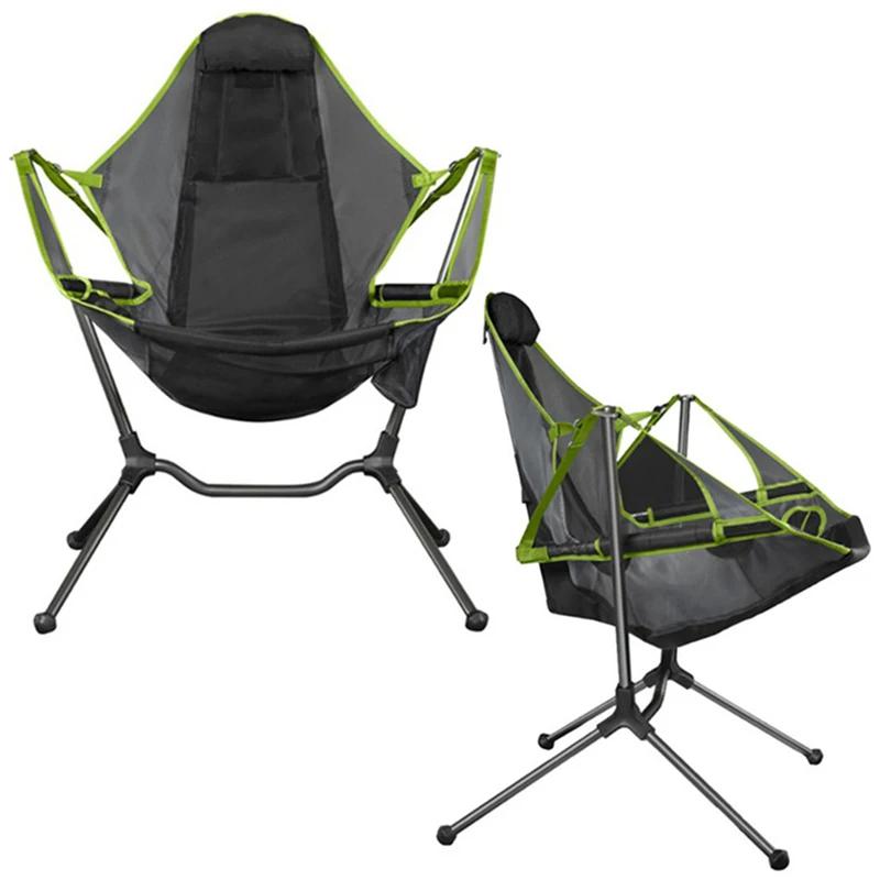 Chaise à bascule de camping, balançoire de parc, hamac familial, chaise pliante, camping en plein ai