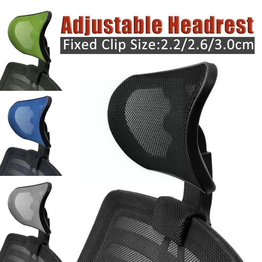 Appui-tête réglable pour chaise d'ordinateur, oreiller pour chaise de bureau, accessoires de chaise
