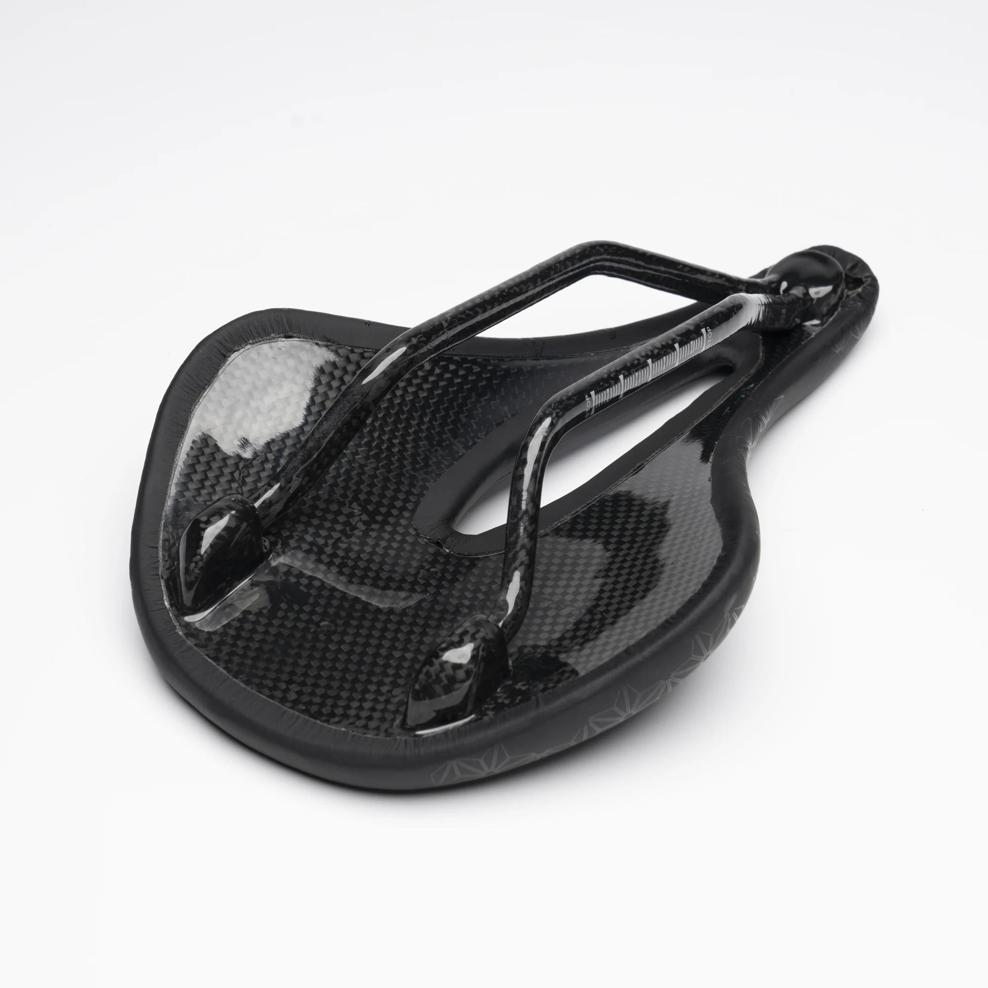 Selles de vélo en carbone mélangées 6D, siège de vélo de route et de montagne, pack de selles légère