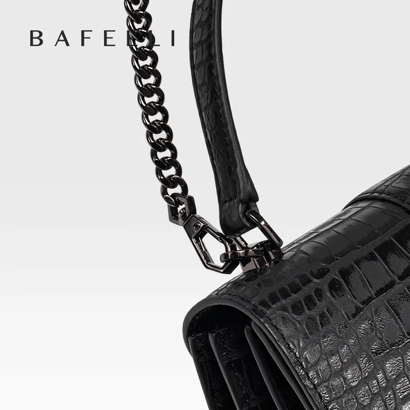 2025 nouveau sac à main femme BAFELLI sacs en cuir véritable pour femmes marque de créateur de luxe