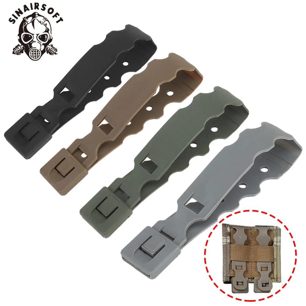 SINAIRSOFT-Système Molle DulDurable, Clips Malice, Sangle en Nylon, Bande à Dégagement Rapide, Convi
