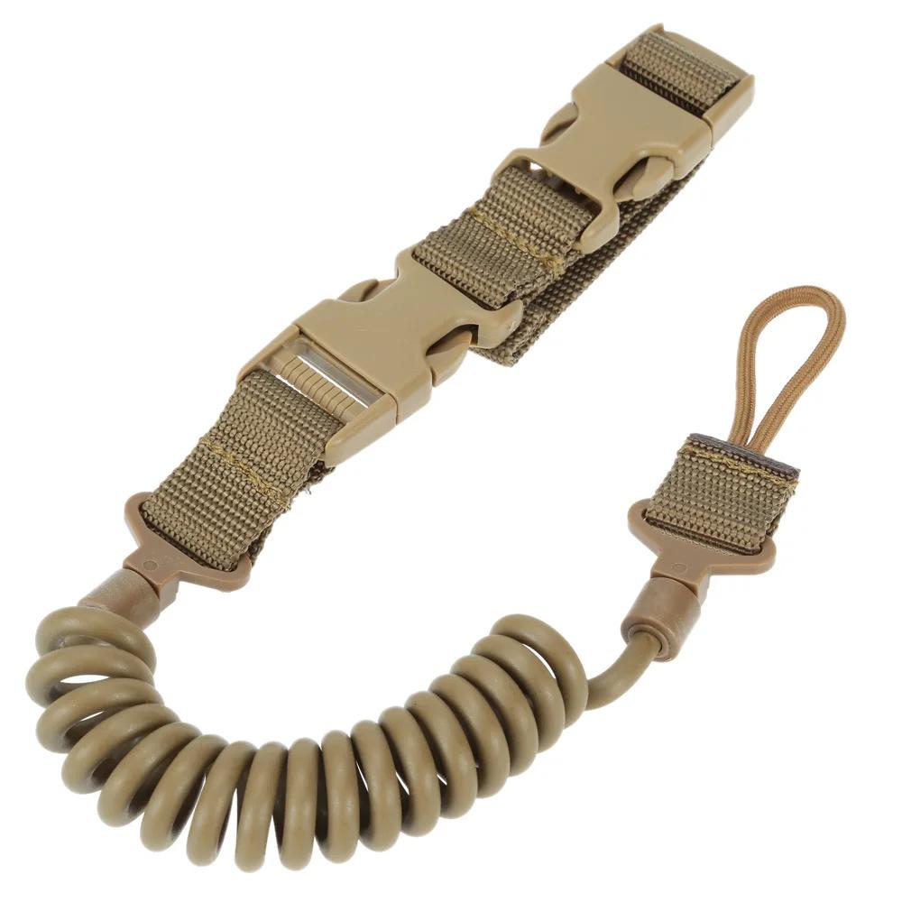 Lanière à ressort militaire polyvalente, lanière sécurisée pour odor, sangle de fusil, accessoires d