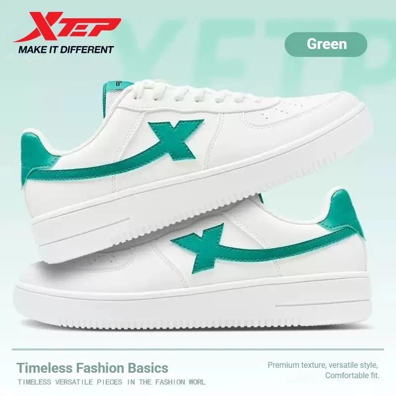 Xtep chaussures de skateboard pour hommes à la mode Style de rue mode bas semelle épaisse durabilité