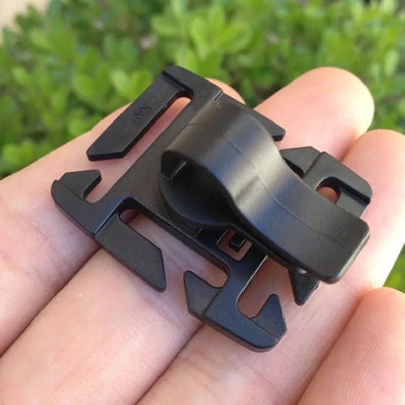 Clip de Tube à boire rotatif Molle, 2 pièces, vessie d'hydratation, piège à Tube de paille, Clip de