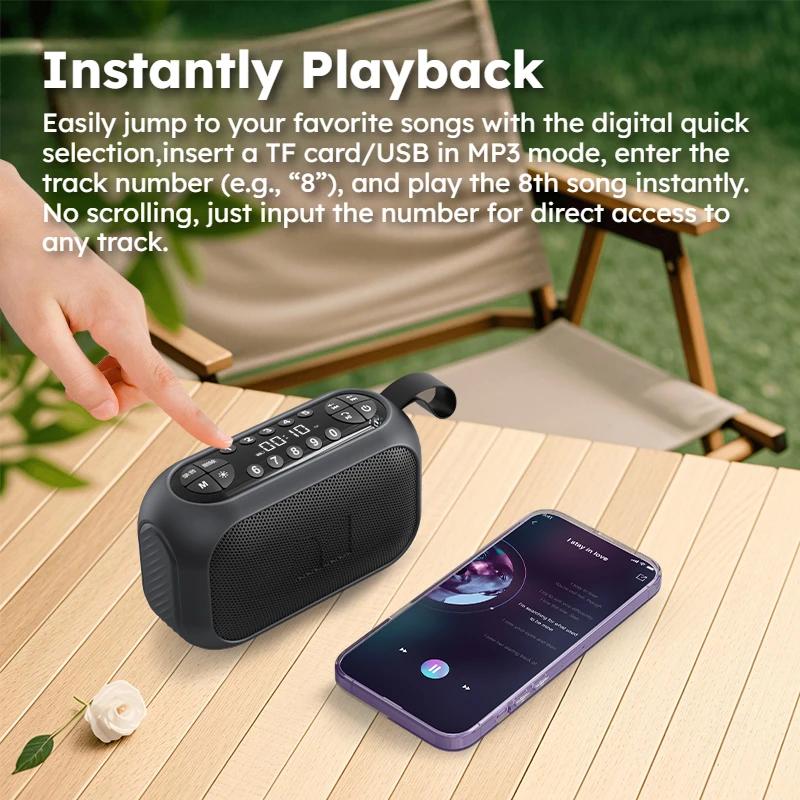 Monster M6 haut-parleur Bluetooth extérieur double haut-parleur puissant Portable Bluetooth boîte de