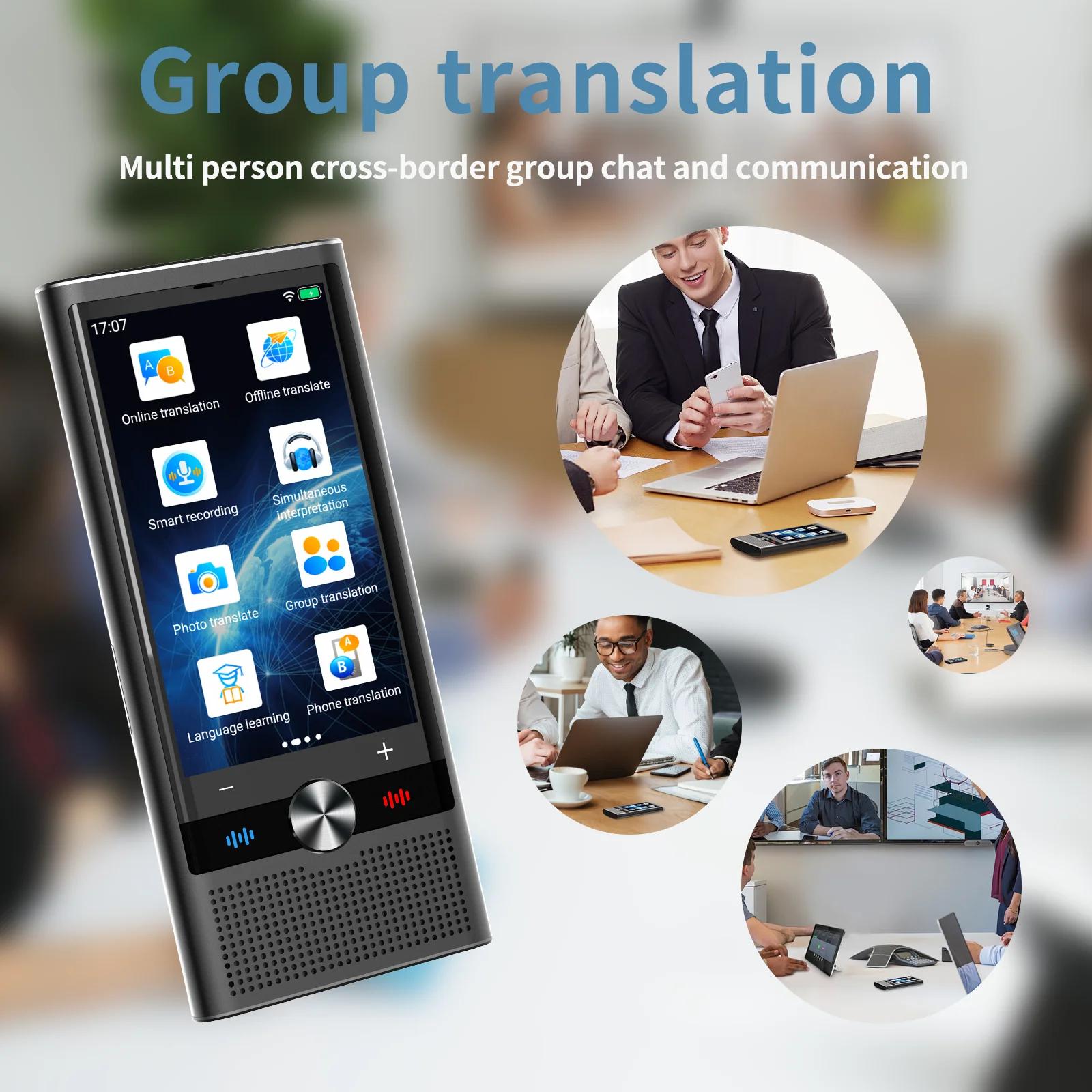 Appareil de traduction de langues, traduction de photos en temps réel, traducteur intelligent Portab