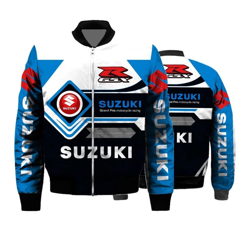 Manteau épais imprimé en 3D pour sports de plein air, le plus vendu, Suzuki, vêtements de cyclisme q