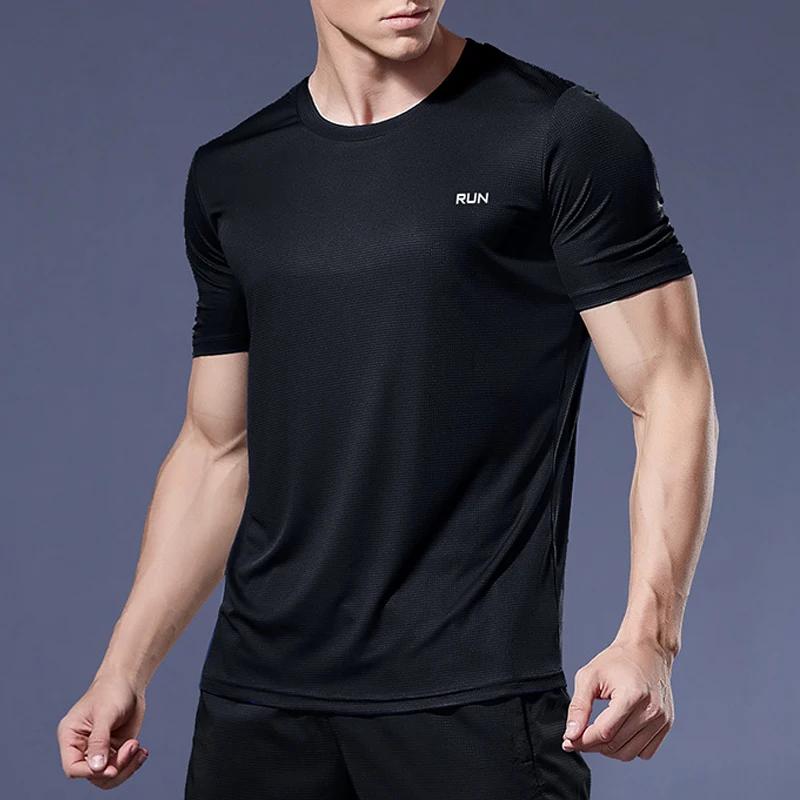 Chemises de Course Hommes Séchage Rapide Compression - T-Shirts Fitness Football Gym