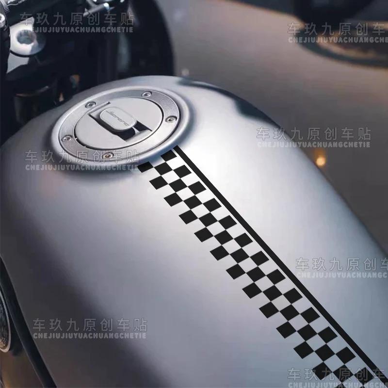 Autocollants de décoration de moto drôles, autocollants de carburant précieux, autocollants de brico