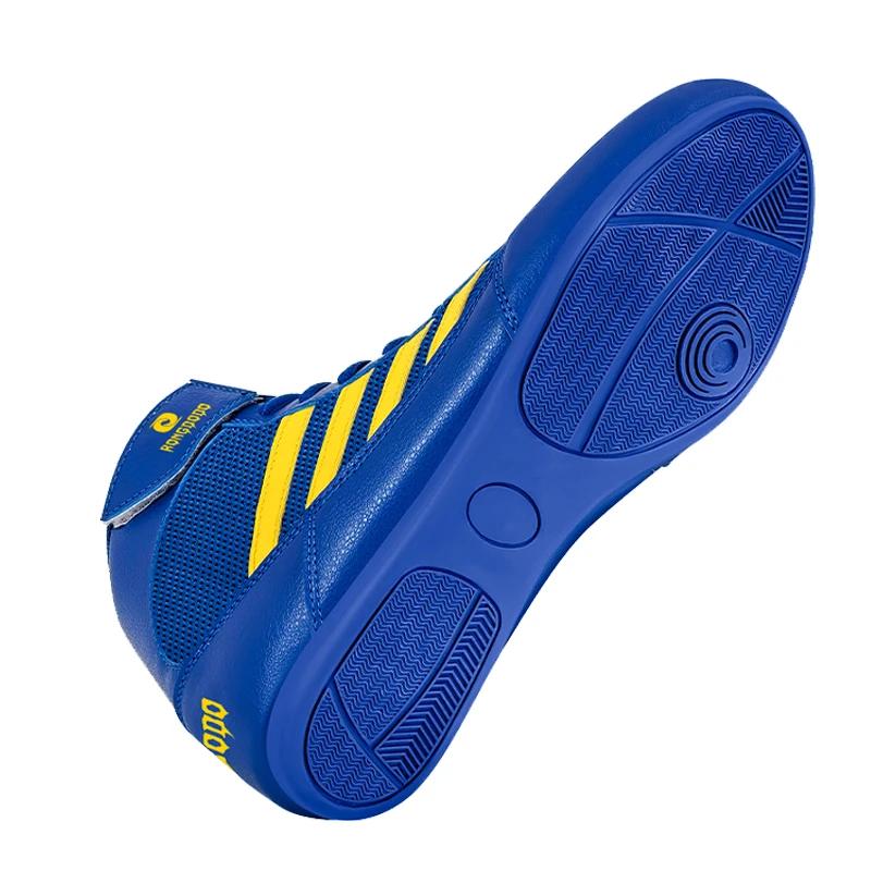 Chaussures de boxe pour hommes et femmes, bottes de lutte, bottes de boxe de haute qualité, conforta