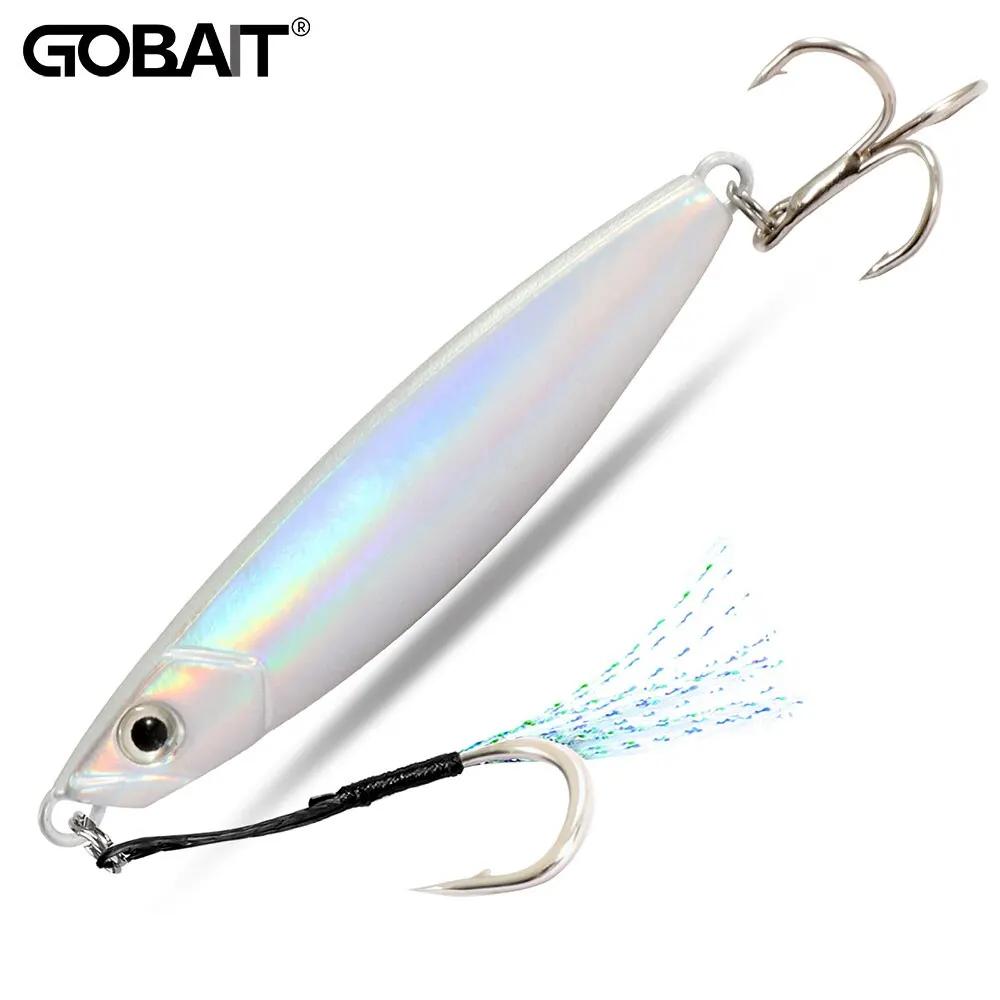 Leurre de pêche en métal avec hameçon coulé sur le rivage, appât Él, couverture laser, brochet de me