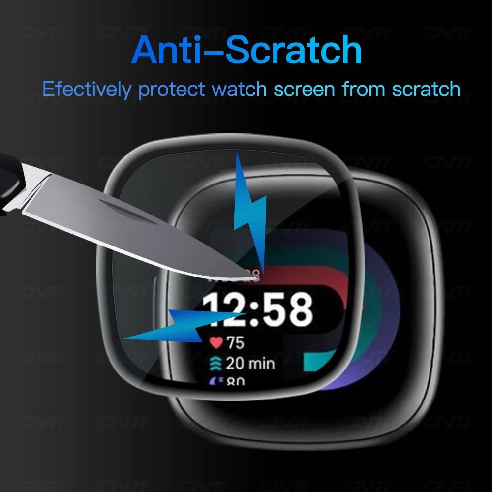 Film protecteur d'écran pour Fitbit Versa 4/fouet 2, film de protection souple flexible pour Versa 3