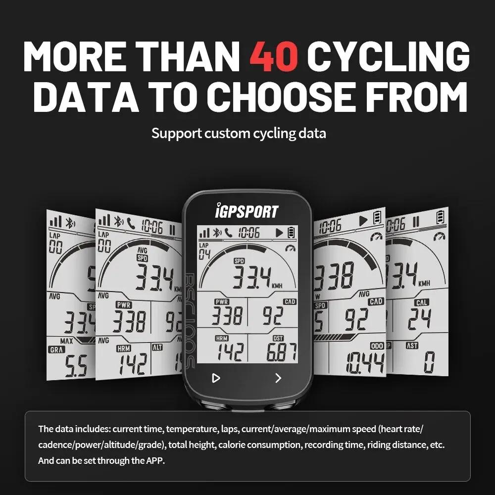 GPS Vélo Ordinateur IGPSPORT BSC100S Cycle Sans Fil Compteur De Vitesse Vélo Numérique Chronomètre V