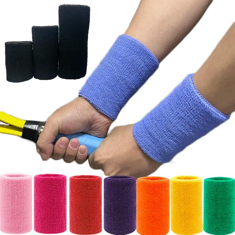 Lot de 2 bracelets de sport, serviette bracelet tennis,sweat bands,protège poignet, pour le Basketba
