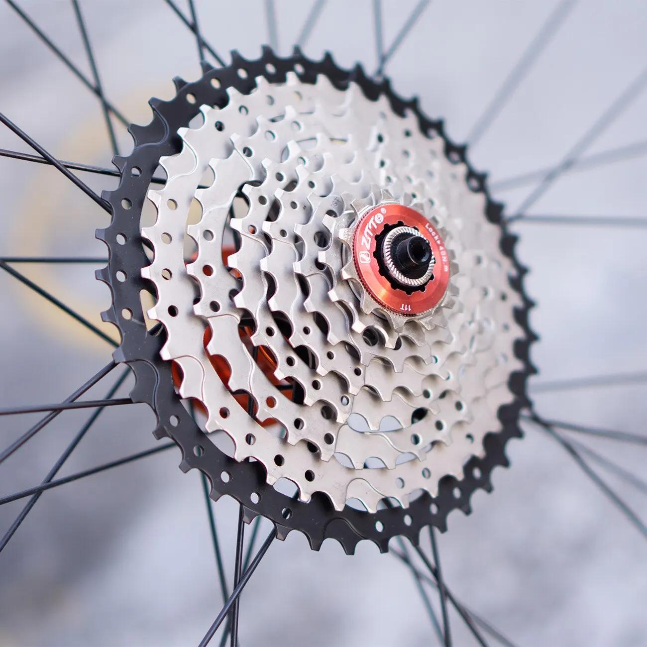 ZTTO MTB cassette 10s 11-8 s, 9s 42 vélo 11-50T 11-46T T le pignon à 8 9 10 10v volant K7 portant av