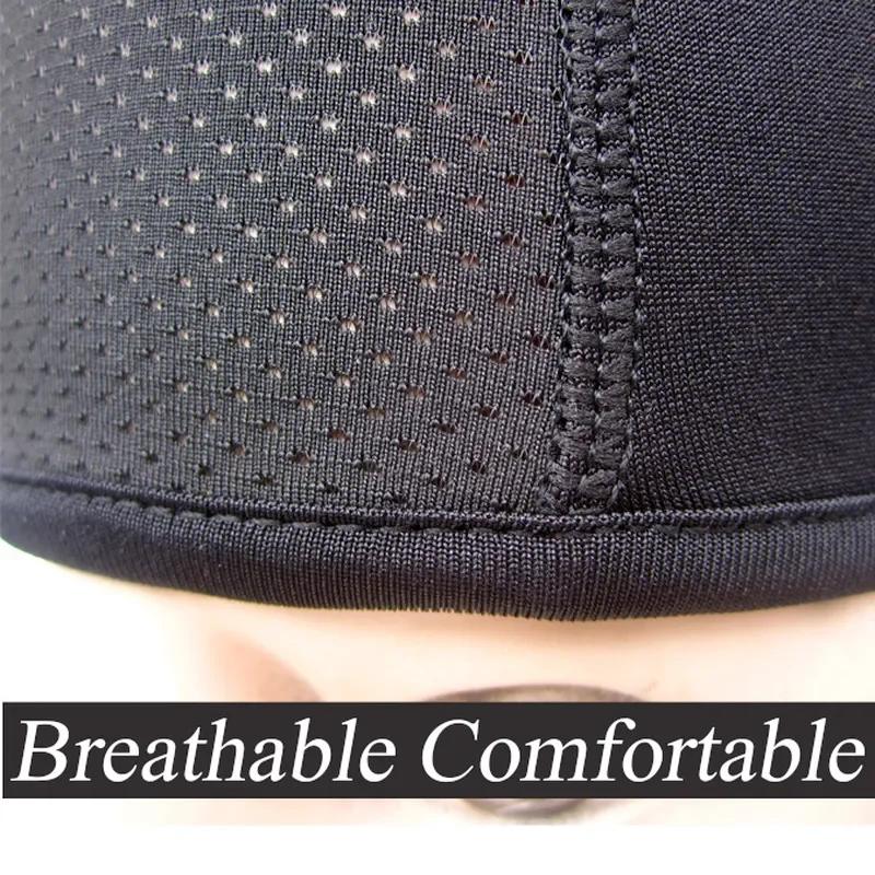 Cagoule intérieure de casque de crâne de moto, séchage rapide, respirant, course, sous bonnet, chape
