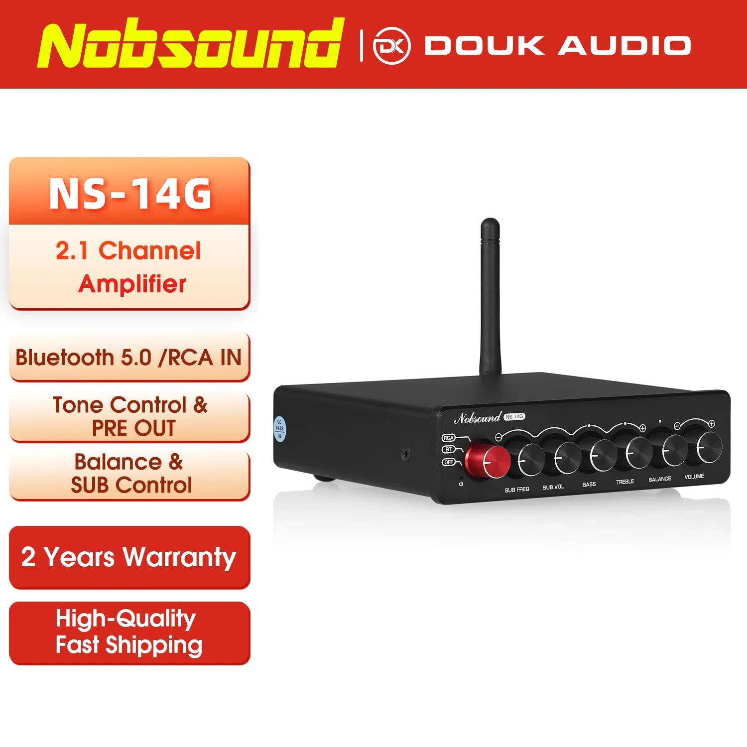 Nobsound NS-14G 2.1 canaux HiFi Bluetooth TPA3116 amplificateur numérique AUX caisson de basses de b