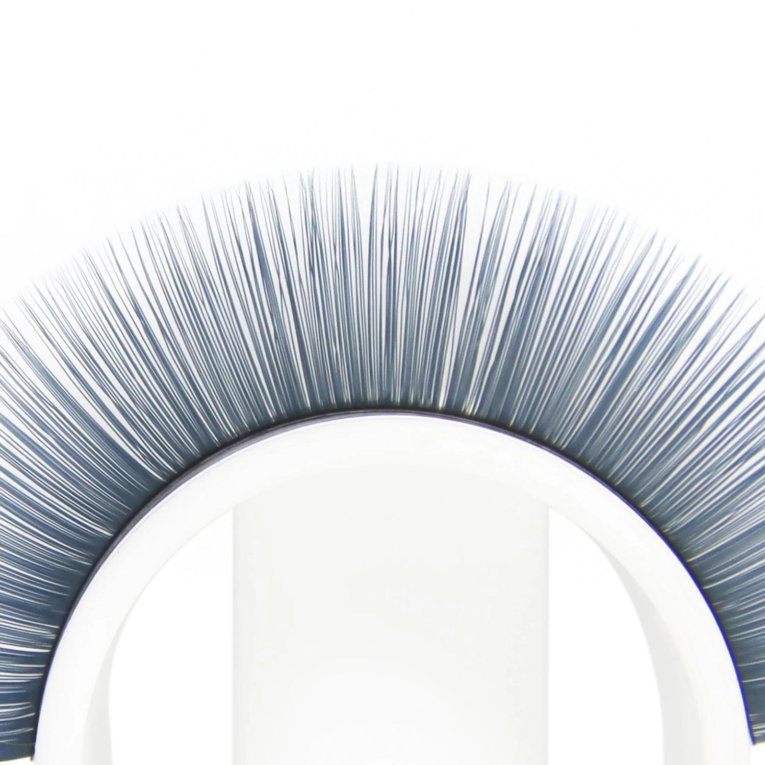 GLAMLASH cils colorés bleu lac/lavande/cannelle/vert foncé/gris Matcha Extension de faux cils coloré