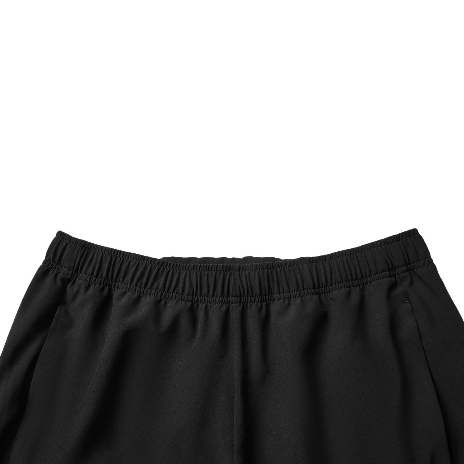 Li-Ning Short de course pour hommes AT DRY 88%Polyester 12%Spandex Coupe régulière Confortable Respi