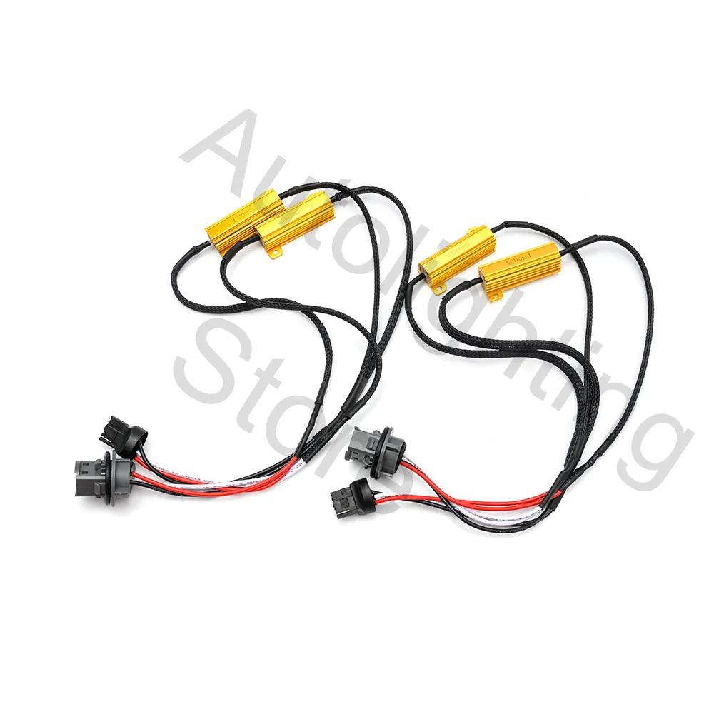 Annuleur d'iode en métal, lampe à LED de décodage, résistance de charge OCB, 7443 T20 W21/5W, arc, c