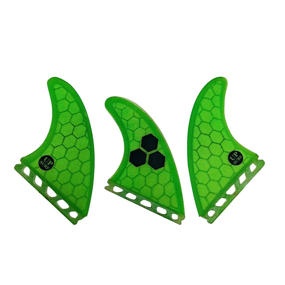 UPSURF FUTURE ailerons verts G3/G5/G7/AM2/GAM palmes de planche de Surf pour accessoires de Surf pro