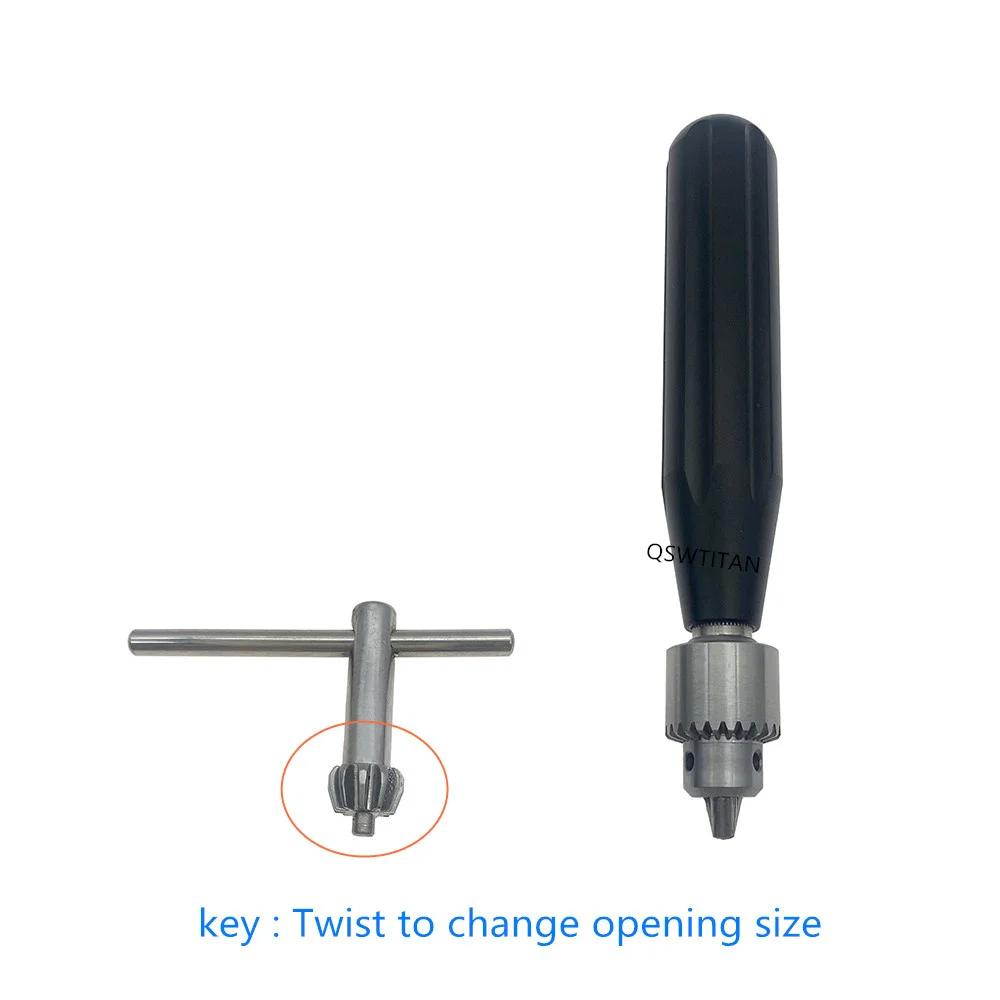 Perceuse à main à manche en aluminium, perceuse à main en os canulé, 1 ensemble d'instruments orthop