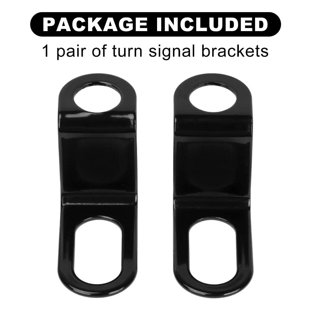 Clignotants de moto pour vélo électrique universel, supports de montage, clignotants arrière, trou d