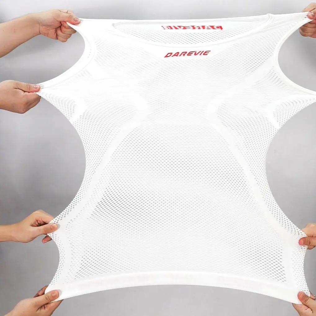 DAREVIE Cycling First Layer Man Compression Seamless Bicycle GYM Cycling Inner Man Sports Fishnet Sh