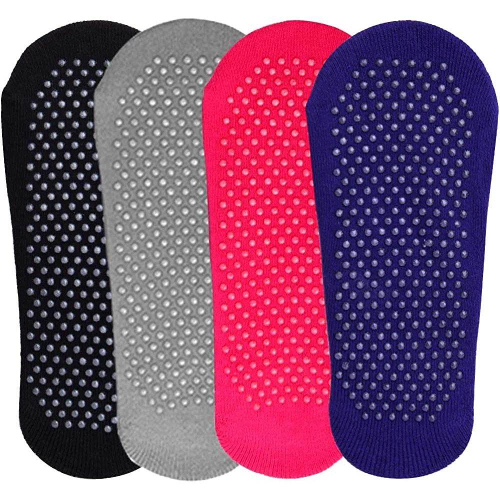 Chaussettes Pilates antidérapantes dos nu en coton pour femmes - Yoga, Ballet, Salle de sport