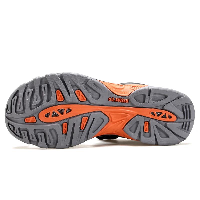 HUMTTO – chaussures de randonnée pour hommes, sandales respirantes, plage, Camping, pêche, escalade,