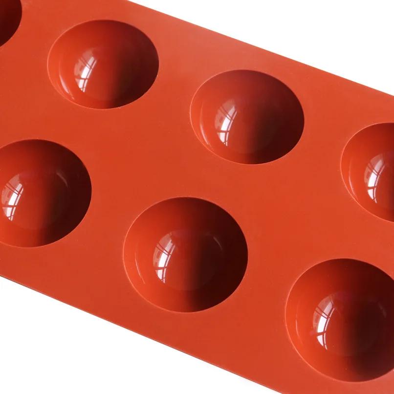Moule à chocolat en Silicone Semi-sphère, demi-boule, plateau à gâteaux, dôme en Silicone, moules de