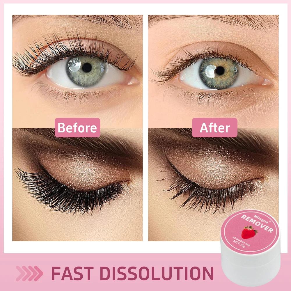 15g colle à cils Extensions de cils crème dissolvant corée outils de maquillage professionnel cils c