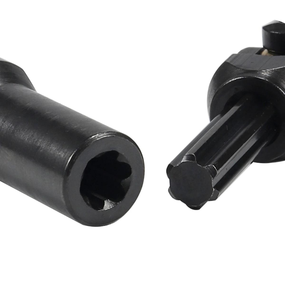 Arbre d'entraînement en métal usiné pour voiture sur chenilles 1/10 RC Axial SCX10 Pro Capra Wraith
