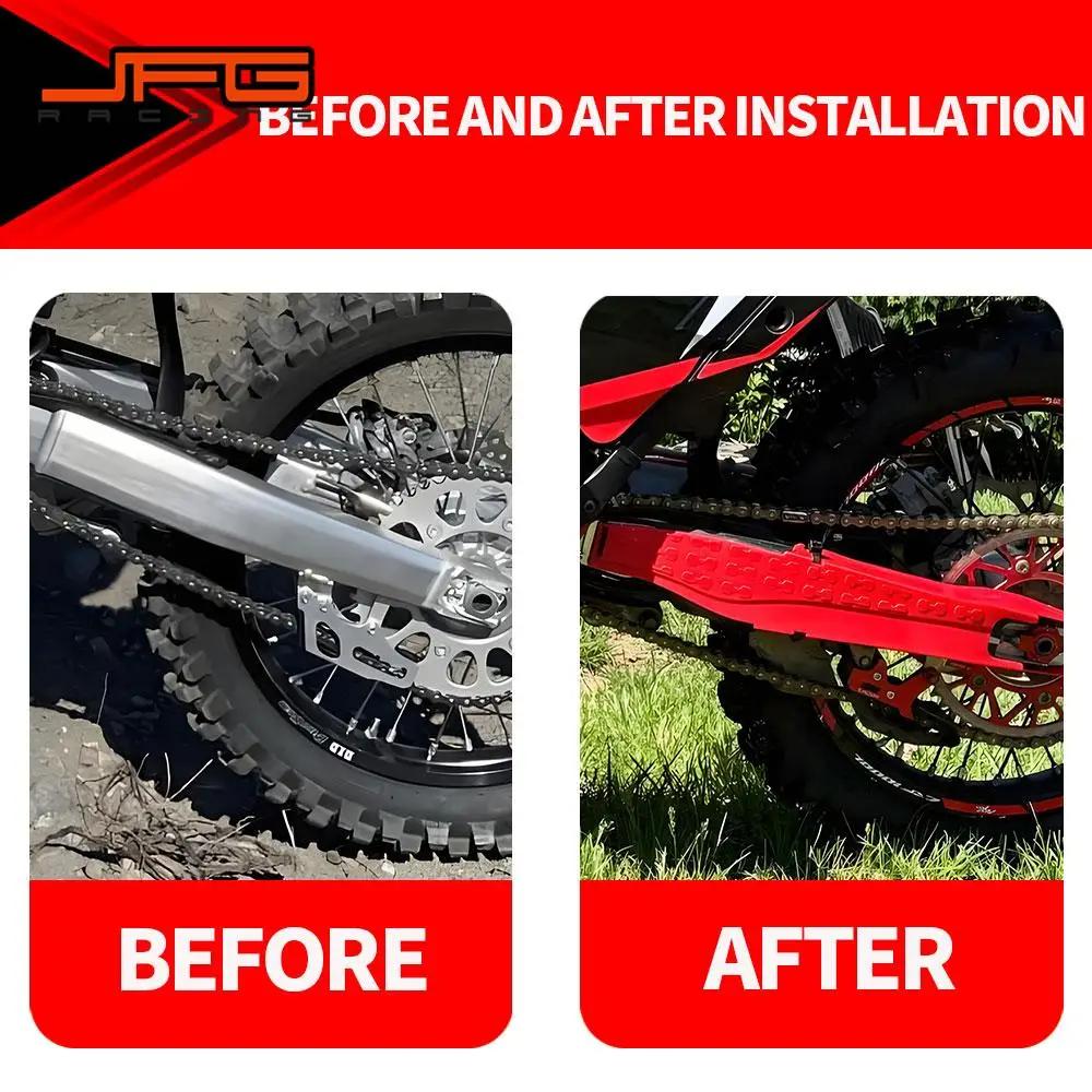 Couvercle de protection universel pour bras oscillant de moto, pour HONDA KAWASAKI KTM SUZUKI YAMAHA