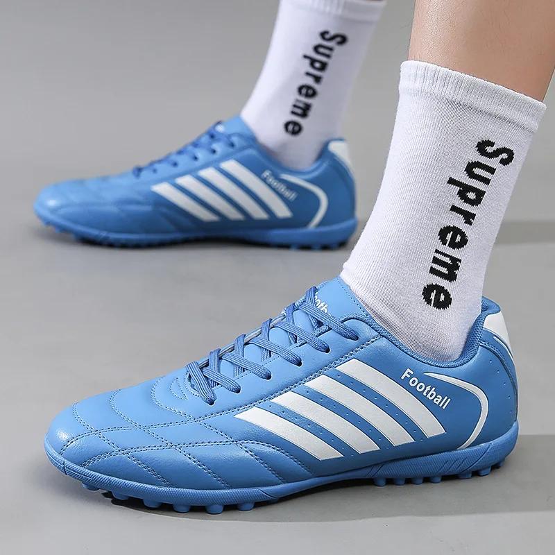 Taille 32-44 enfant chaussures de Football coupe basse adulte baskets de course en plein air sport u