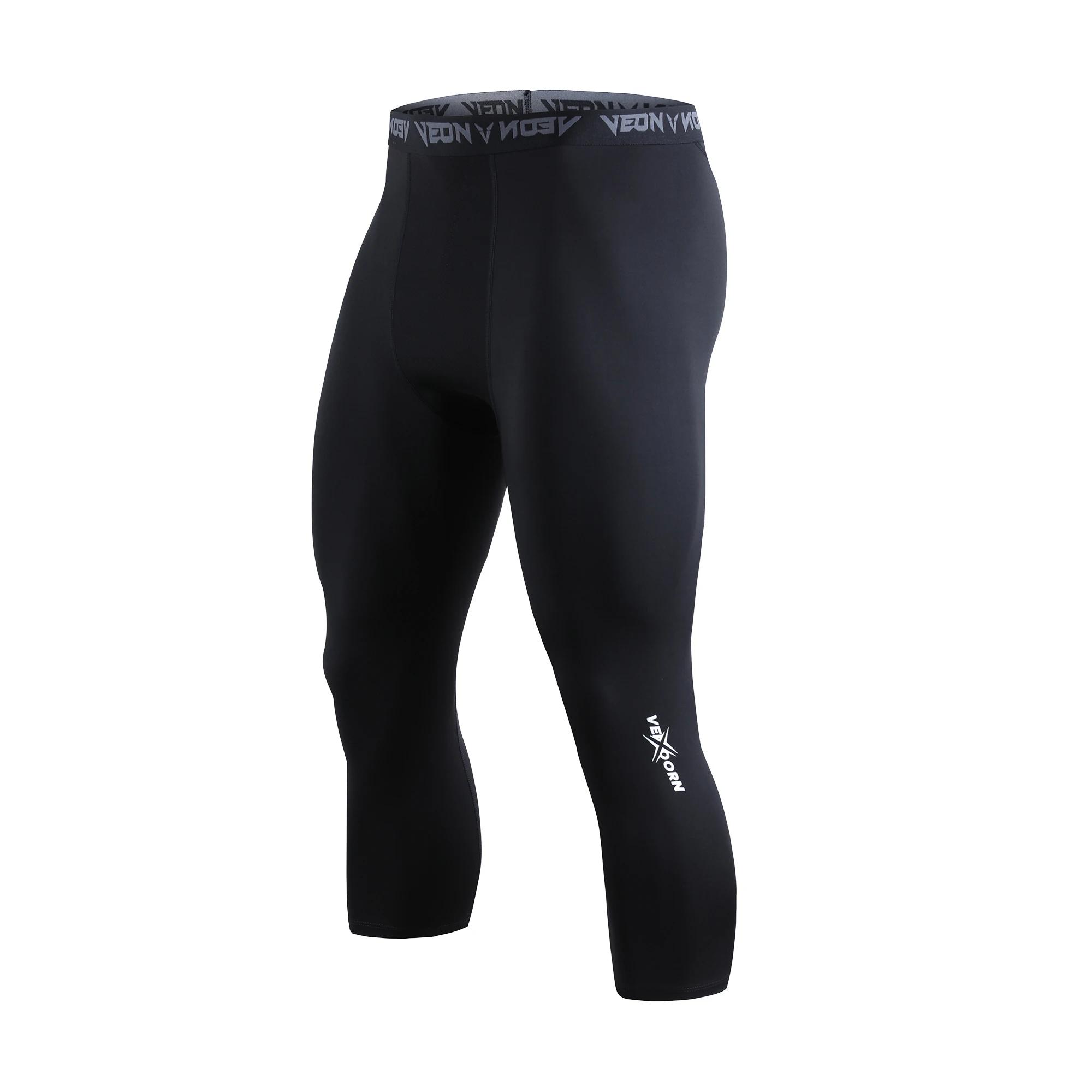 Pantalons de Compression pour hommes, collants Cool et secs, couche de base de sport, collants de co