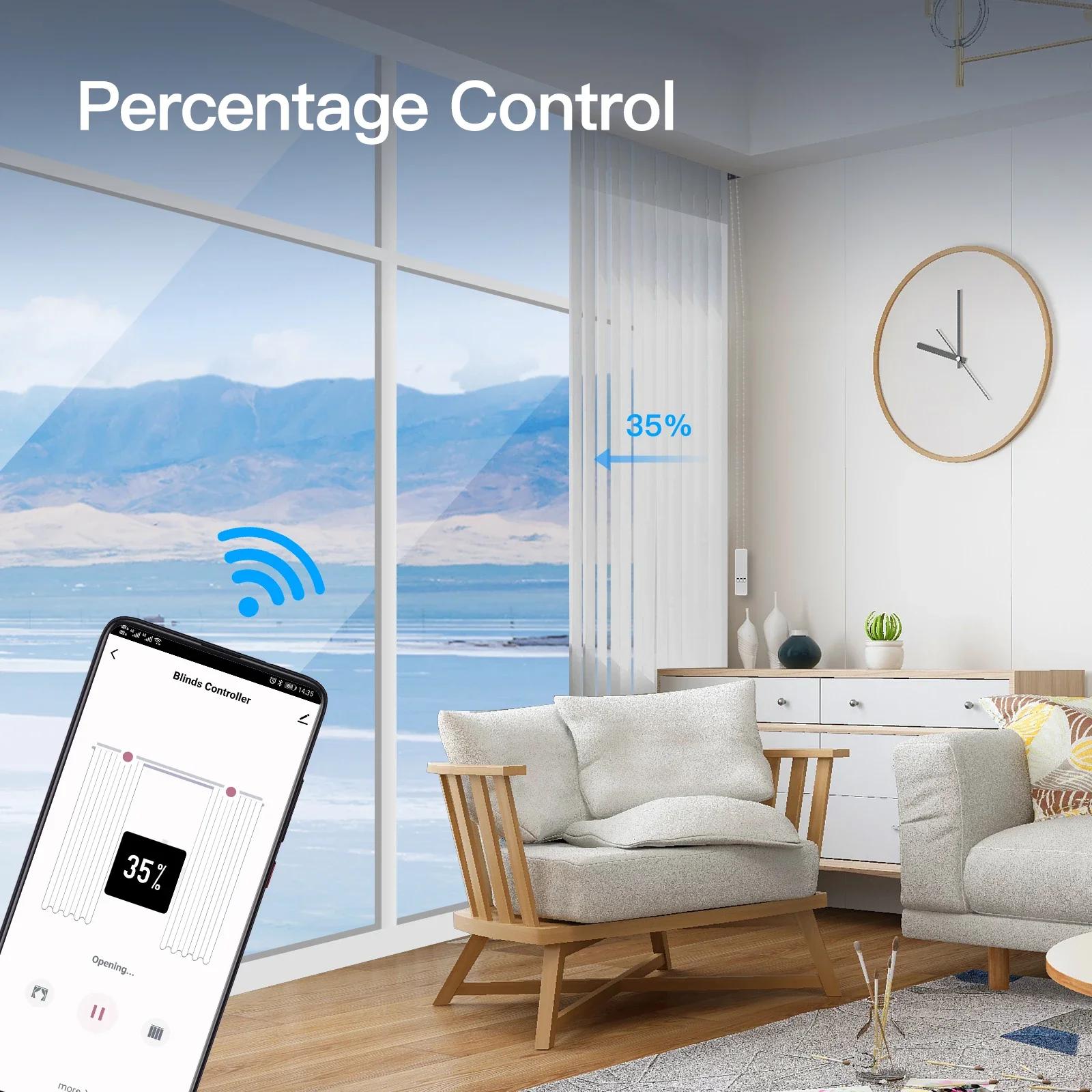 MOES – Kit de moteur intelligent WiFi Tuya, stores roulants à chaîne électrique, ombrage, commande à