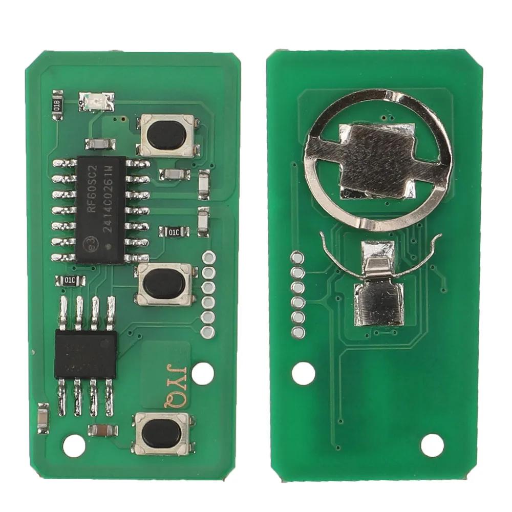 Jingyuqin 89070-0KB40 BA2TA 2BTN clé à distance 433MHz H-8A pour Toyota Hilux 2015 - 2020 TOKAI RIKA