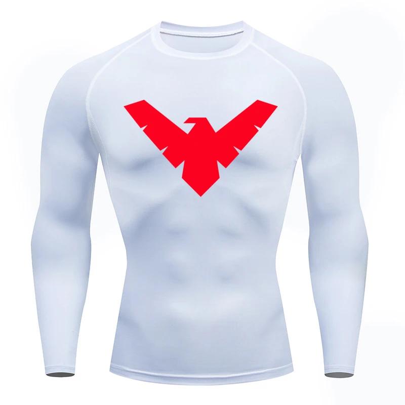 Chemise de Compression d'été à manches courtes pour hommes, haut de sport, t-shirt de course, séchag