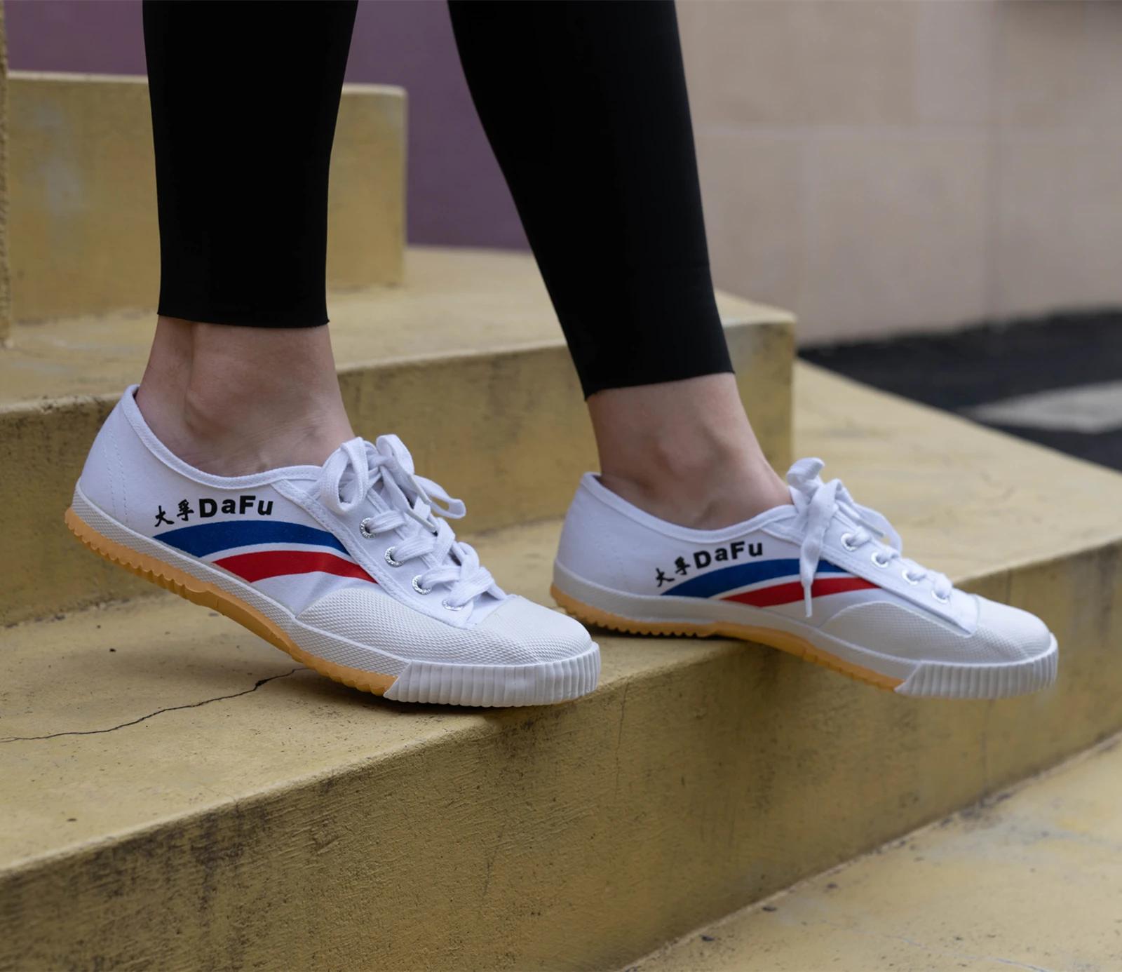 DaFu – chaussures de Parkour originales, baskets Kungfu d'arts martiaux Shaolin Taichi Taekwondo Wus