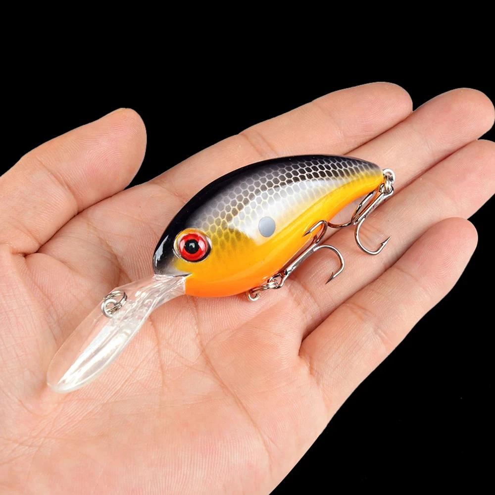 1 pièces leurres de pêche à la traîne de mer méné appât dur artificiel 10 cm 14g gros Wobblers appât